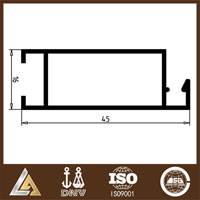 aluminum profile drawing
