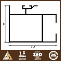aluminum profile drawing