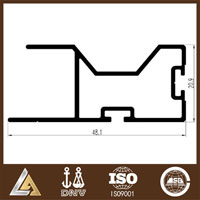 aluminum profile drawing